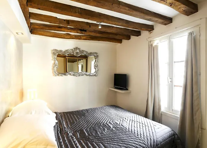 Habitat Parisien - 1Br-1Ba - Duplex Louvre Museum