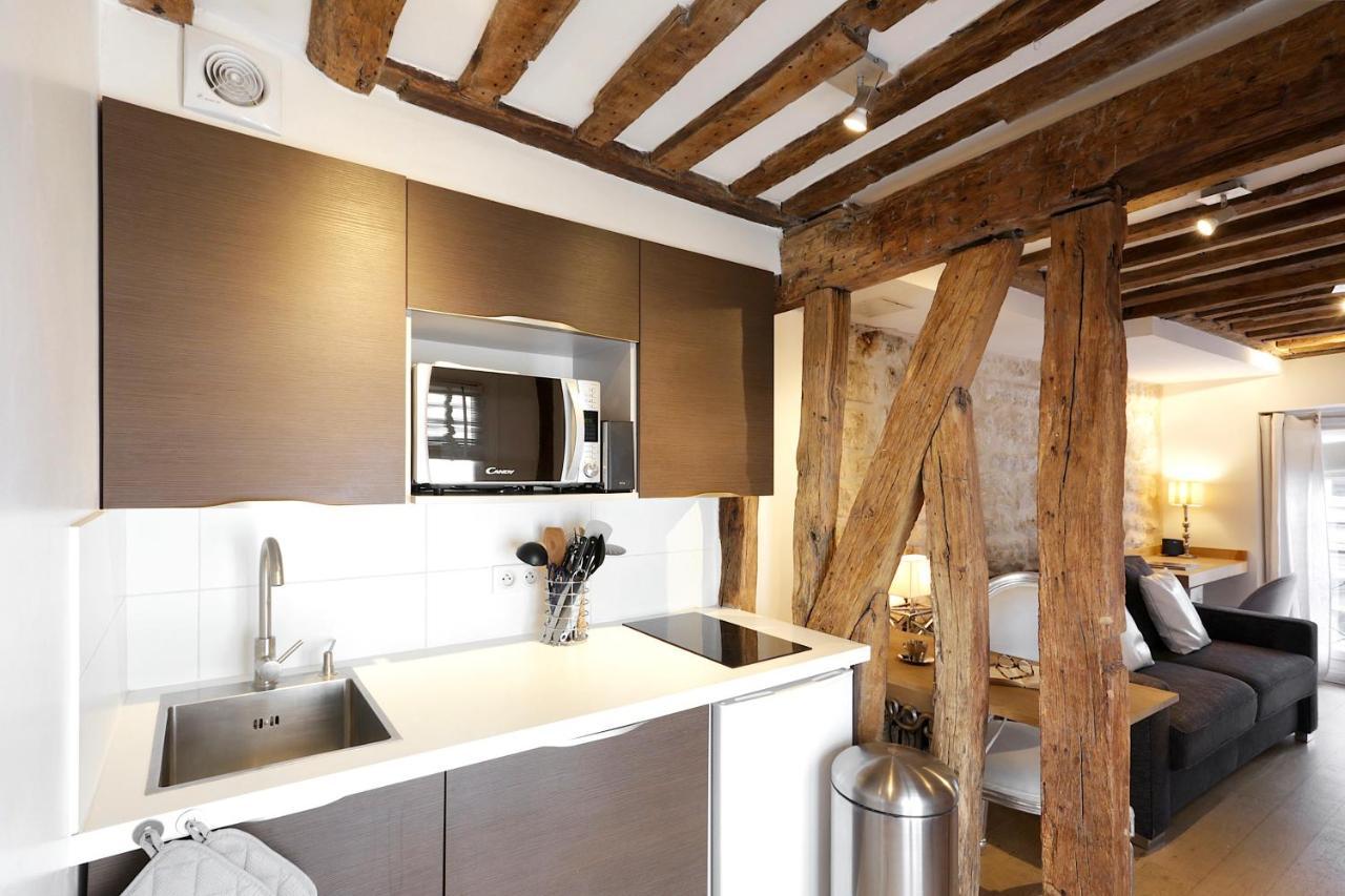 Habitat Parisien - 1br-1ba - Duplex Louvre Museum Appartement